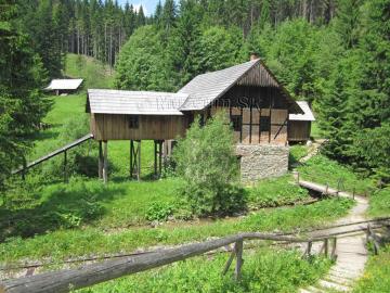 Skanzen Vychylovka, Historická lesná úvraťová žele