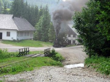 Skanzen Vychylovka, Historická lesná úvraťová žele