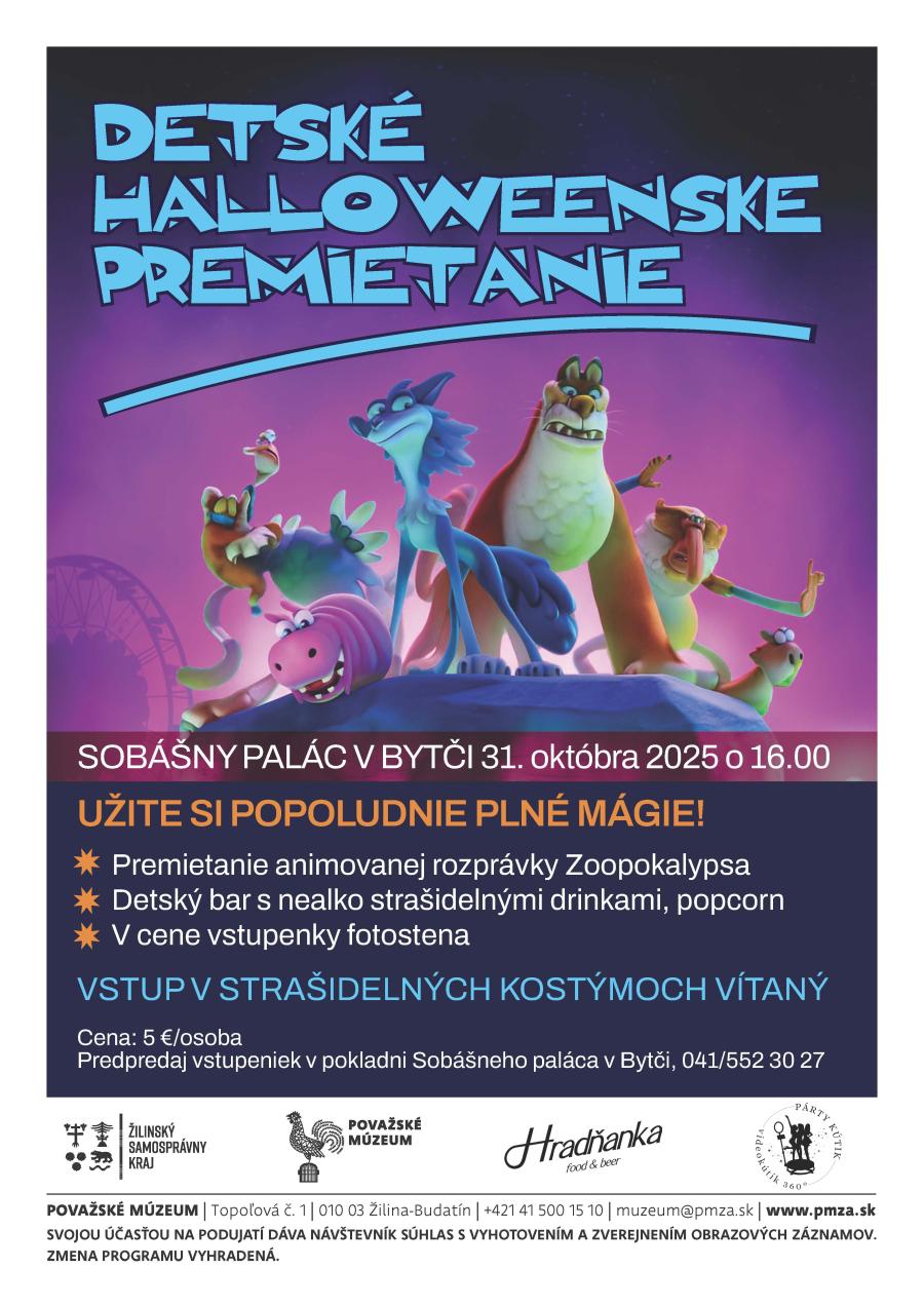 Detské halloweenske premietanie Fotogaléria
