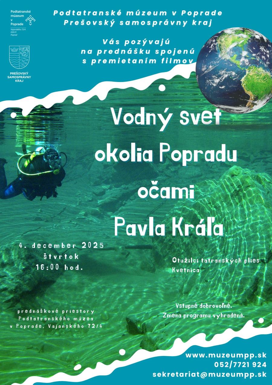 Vodný svet okolia Popradu očami Pavla Kráľa.jpg