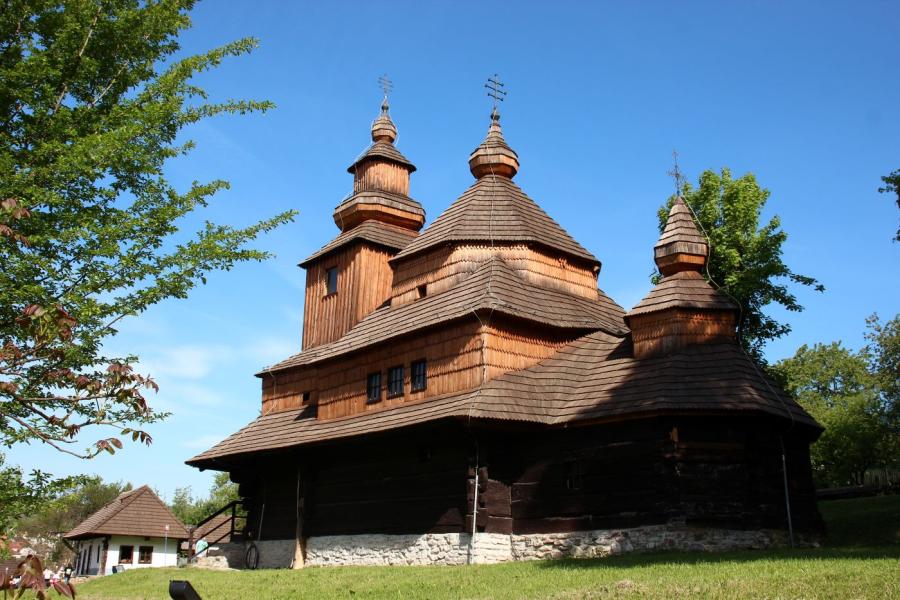 Drevený kostolík z Novej Sedlice