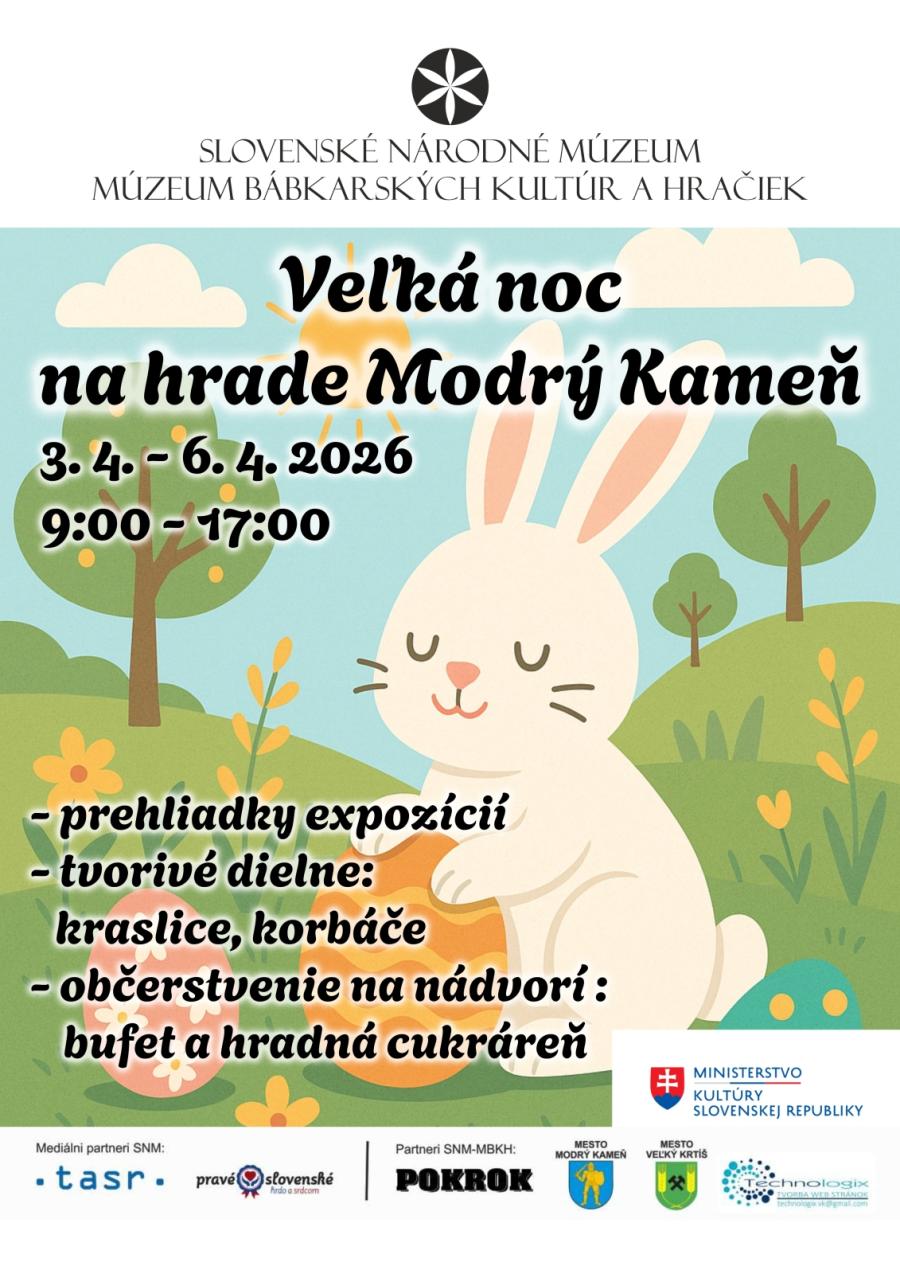Veľká noc na hrade Modrý Kameň 2026 plagát.jpg